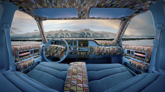 burberry car interior