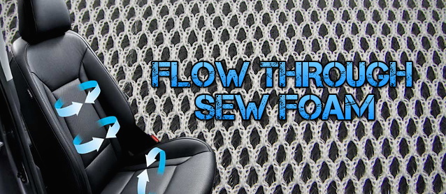 Sew Foam for Seats with Cooling Systems