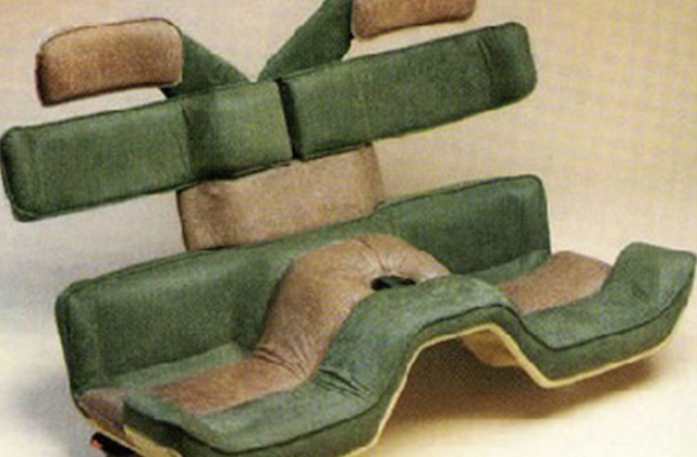 Auto Upholstery - The Hog Ring - 1984 Bertone Ramarro Bench Seat