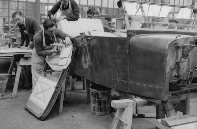 Auto Upholstery - The Hog Ring - 1931 Upholstery Workshop