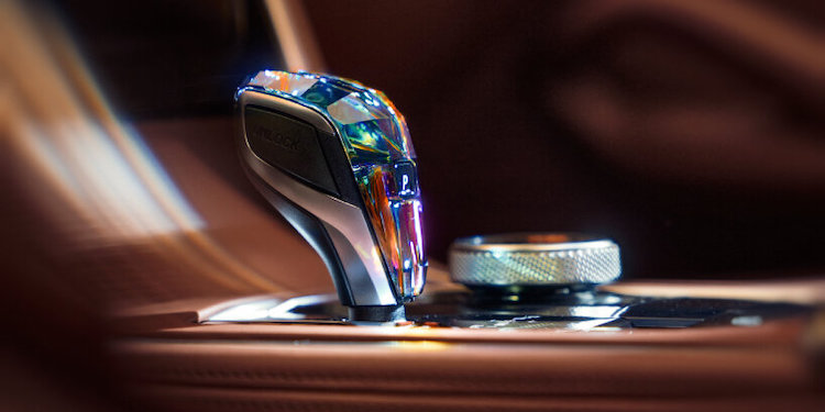 The Hog Ring - The BMW Skytop Features Crystals in the Cabin