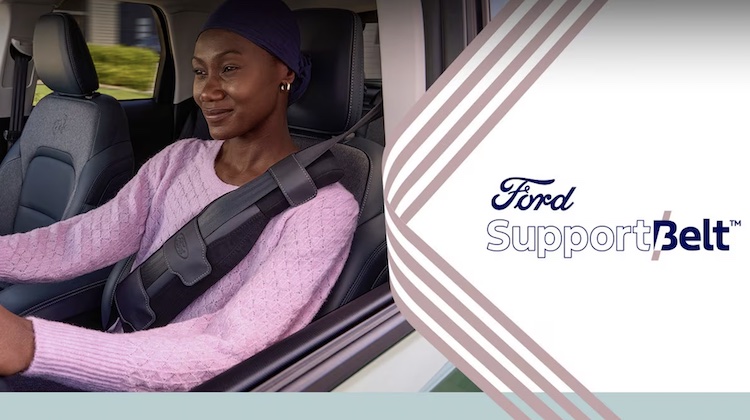 The Hog Ring - Ford Makes Seat Belt for Mastectomy Patients