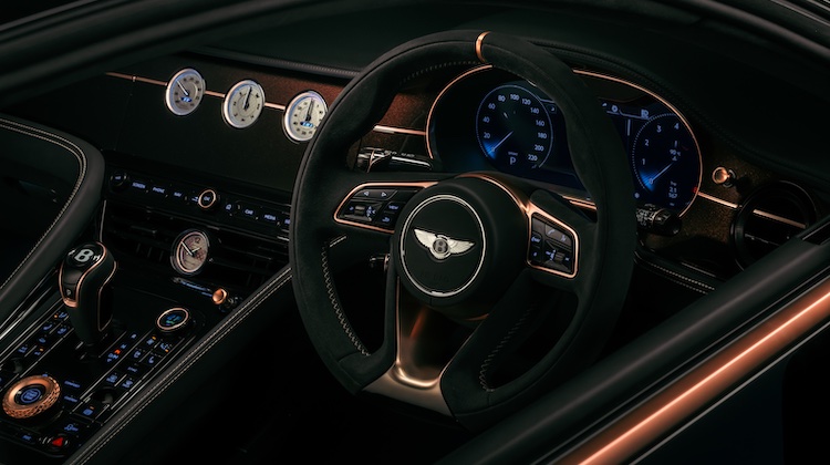 The Hog Ring - Check Out the Bentley Batur’s 3D-Printed Rose Gold Interior