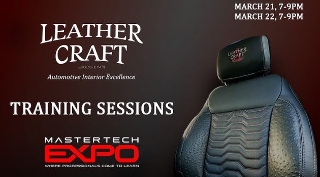 The Hog Ring - LEATHER CRAFT to Host Upholstery Trainings at MasterTech Expo