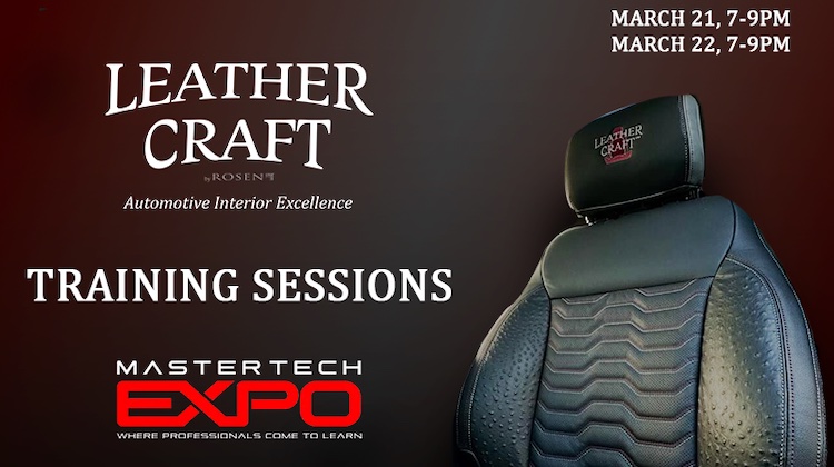 The Hog Ring - LEATHER CRAFT to Host Upholstery Trainings at MasterTech Expo