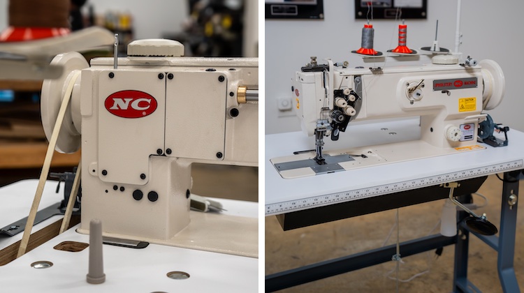 The Hog Ring - Meet the NC14L- A Long Arm Twin Needle Built for Heavy Duty Work