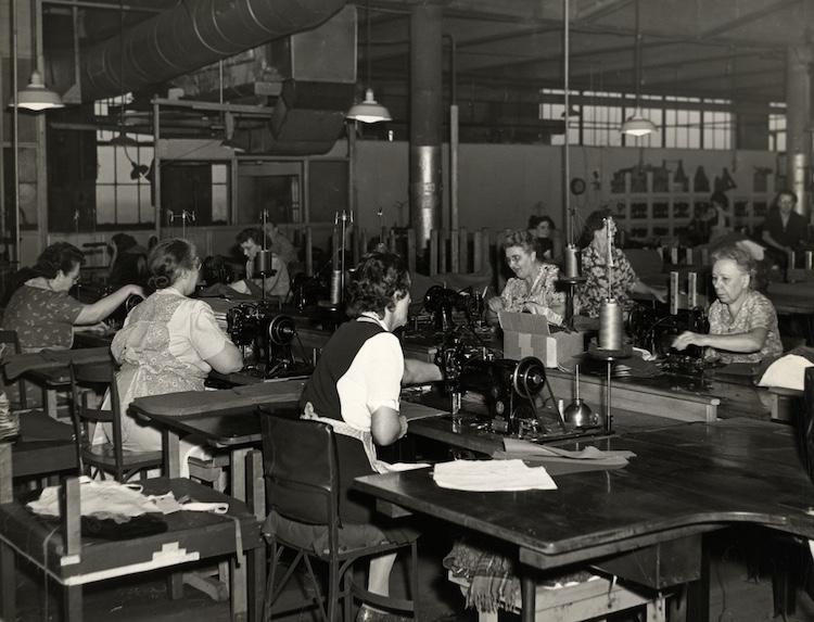The Hog Ring - Women working at Studebaker factory in Michigan