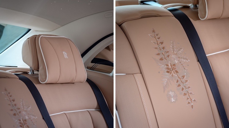 The Hog Ring - This One-Off Rolls-Royce Phantom Was Inspired by Lace
