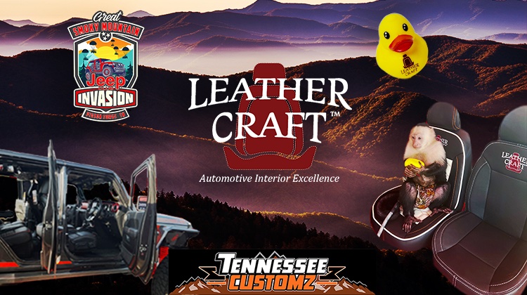 The Hog Ring - LEATHER CRAFT and Tennessee Customz Partner at Great Smoky Mountain Jeep Invasion
