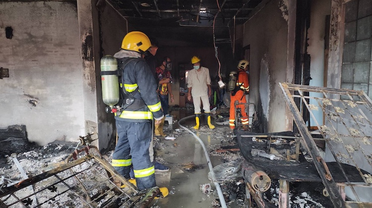 The Hog Ring - Firefighters Save Cat Trapped in Burning Upholstery Shop
