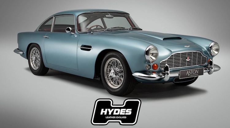 The Hog Ring - Hydes Leather Drops New Luxury Aston Martin Leather Collection