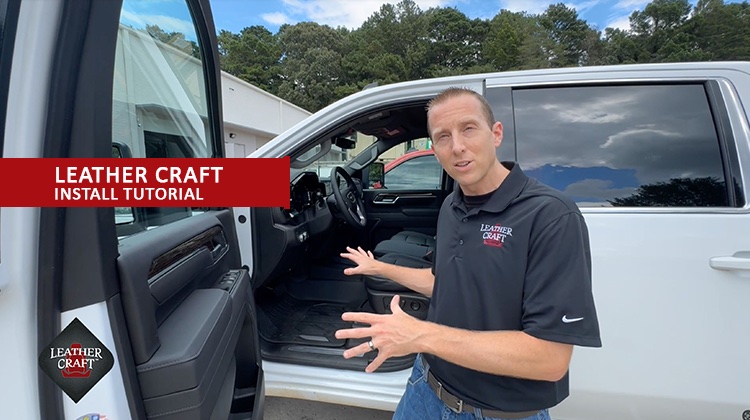 The Hog Ring - LEATHER CRAFT Releases Step-by-Step Upholstery Tutorial for 2025 GMC Sierra