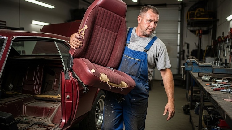 The Hog Ring - 8 Problems to Look Out For When Giving a Seat Repair Estimate