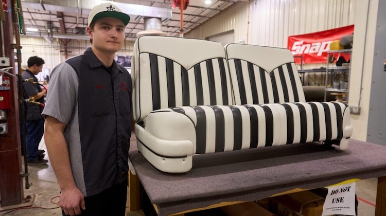 The Hog Ring - New NC Machines are Transforming WyoTech’s Upholstery Program 4